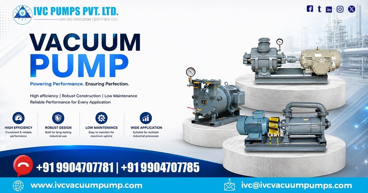 Exporter of Vacuum Pump in Qatar