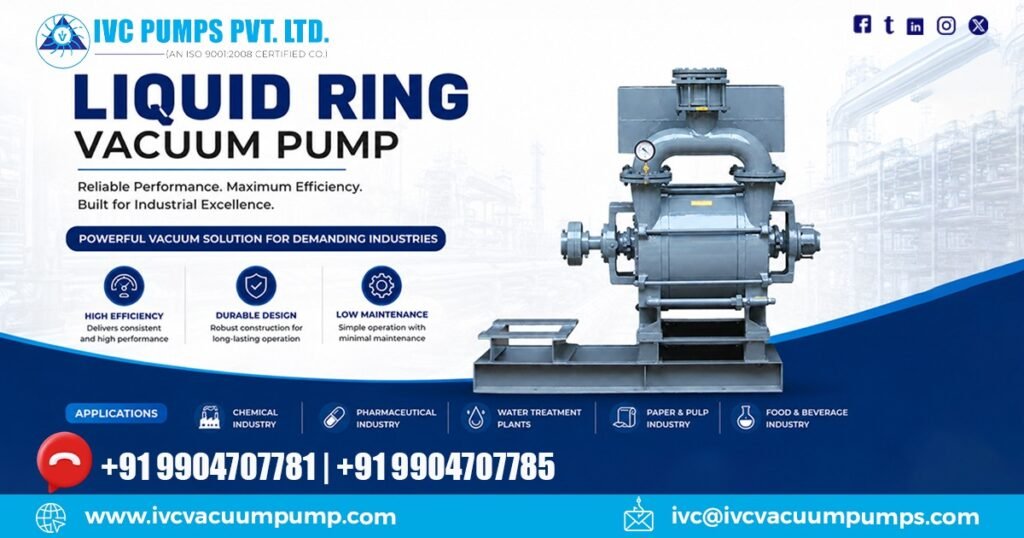 Liquid Ring Vacuum Pump Exporter in Qatar