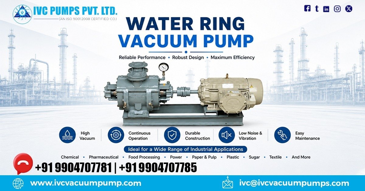 Water Ring Vacuum Pumps in Qatar