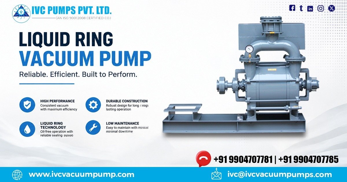 Liquid Ring Vacuum Pump in Andhra Pradesh