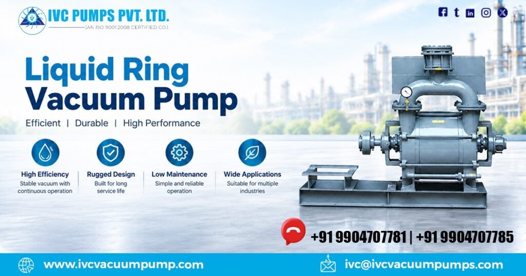 Liquid Ring Vacuum Pump in Tamil Nadu