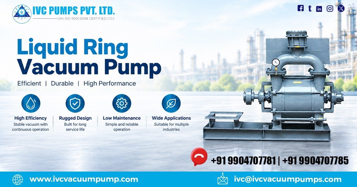 Liquid Ring Vacuum Pump in Tamil Nadu