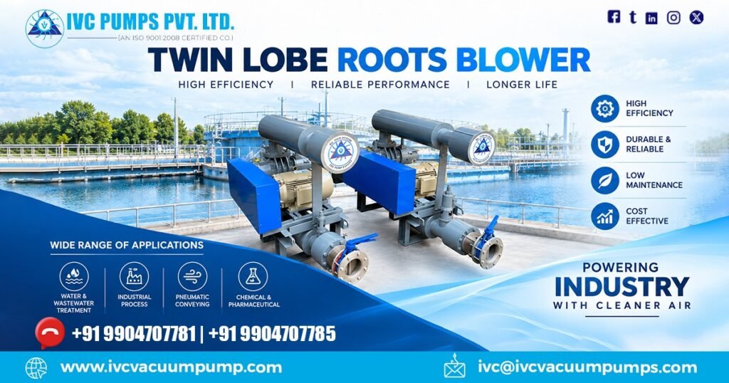 Twin Lobe Roots Blower in Kerala